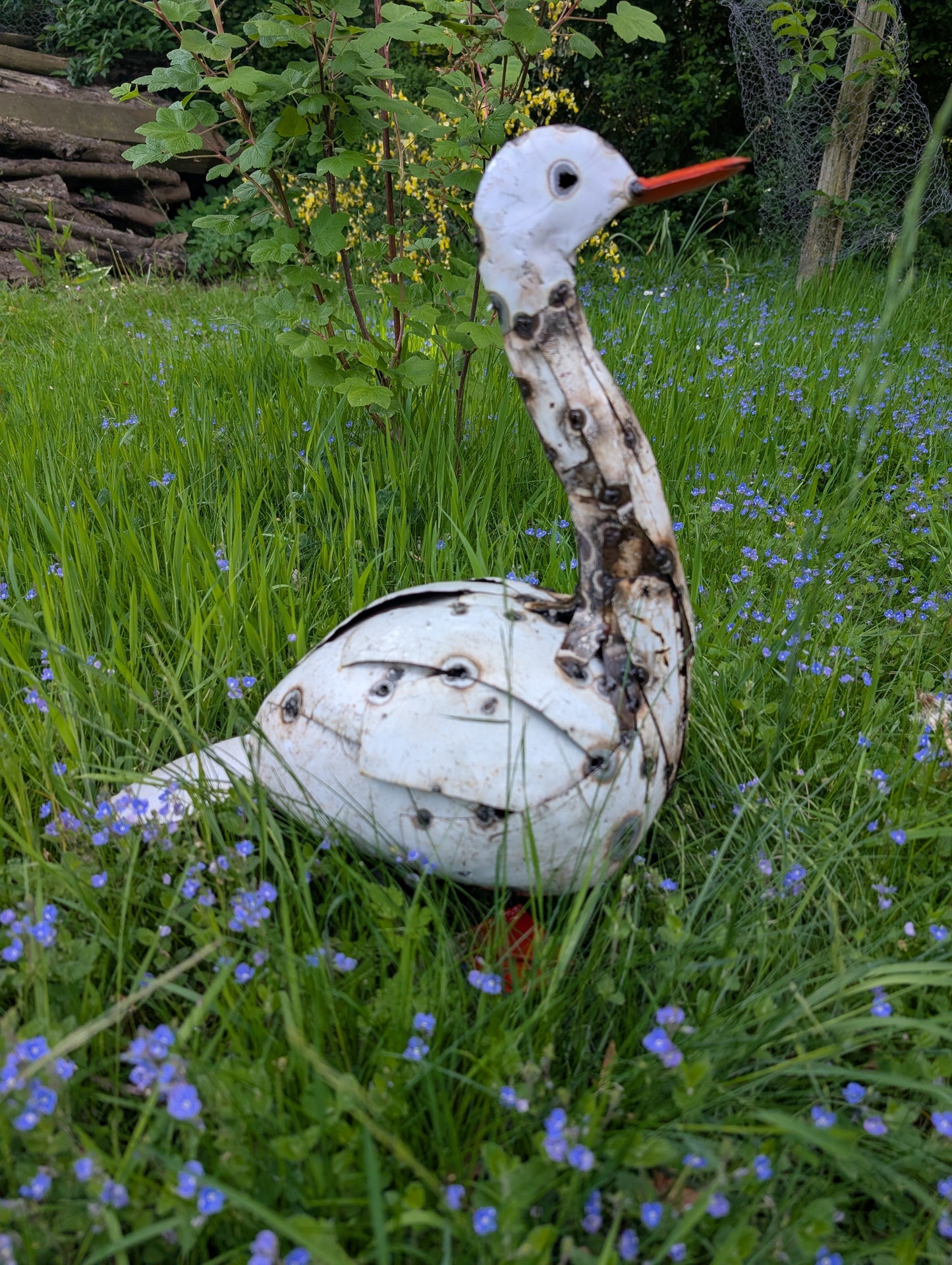 Large Handmade Goose